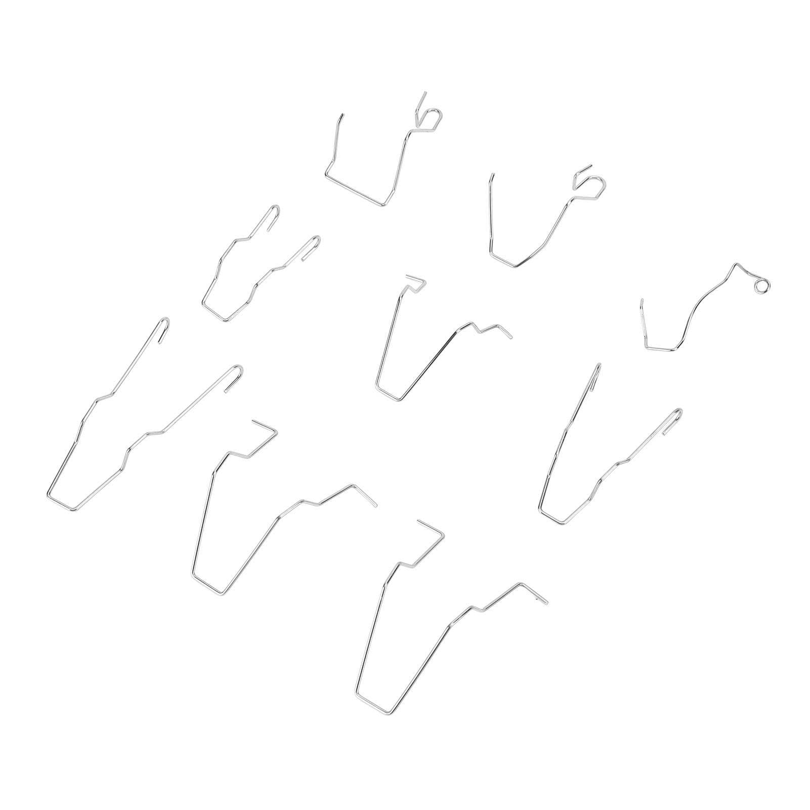 9pcs Bulb Retaining Spring Clips Universal Stainless Steel Headlight Dip Dipped Beam Bulb Holder