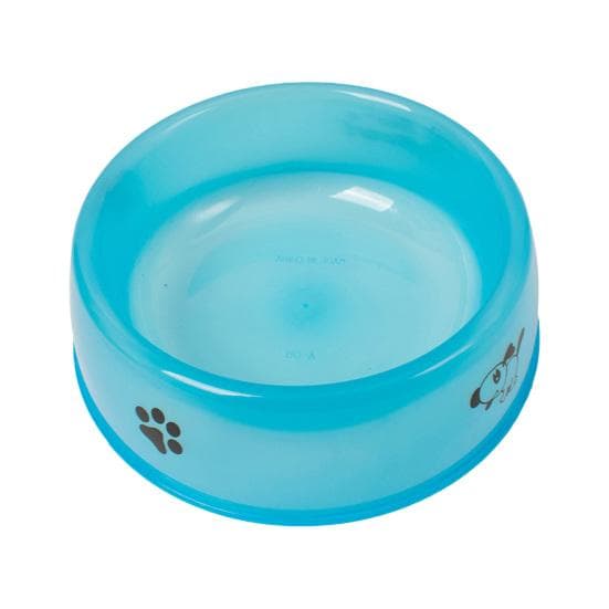 Lightweight Pet Food Bowl Sturdy Construction Safe Kitten Dogs Water Feeding L sky blue