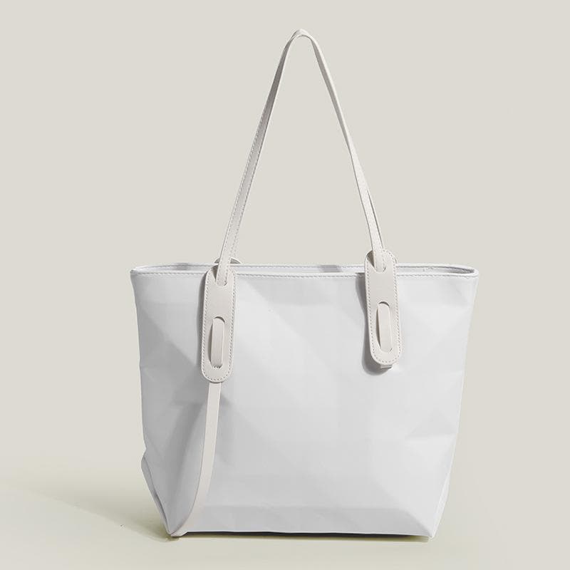 Niche Design Geometric Diamond-shaped Tote Bag, Large-capacity Commuting Single-shoulder Underarm Bag for Women