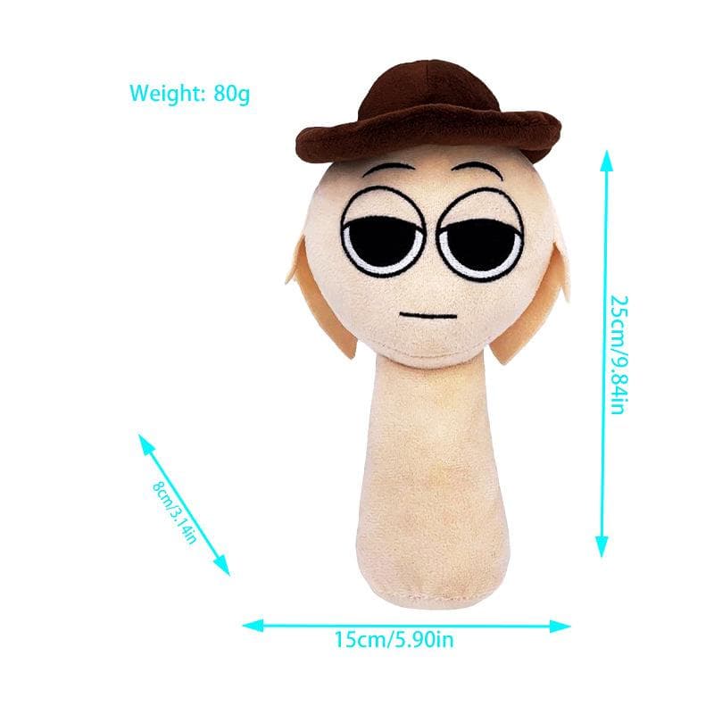 2025 Sprunki incredibox Plush toy Cotton plush doll for kids