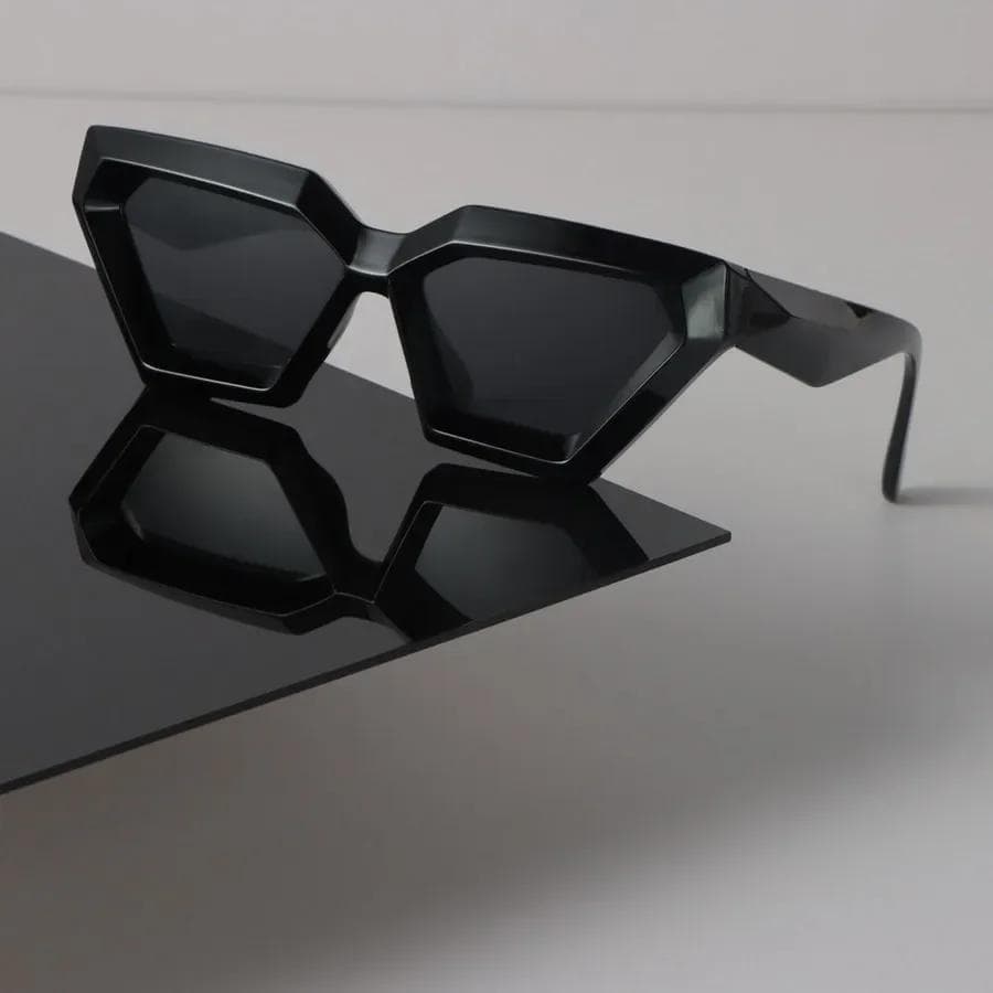 Fashion Sunglasses Women Men Cat Eye Mirror Clear Retro Eyewear Sexy Designer Brand Black Sun Glasses other