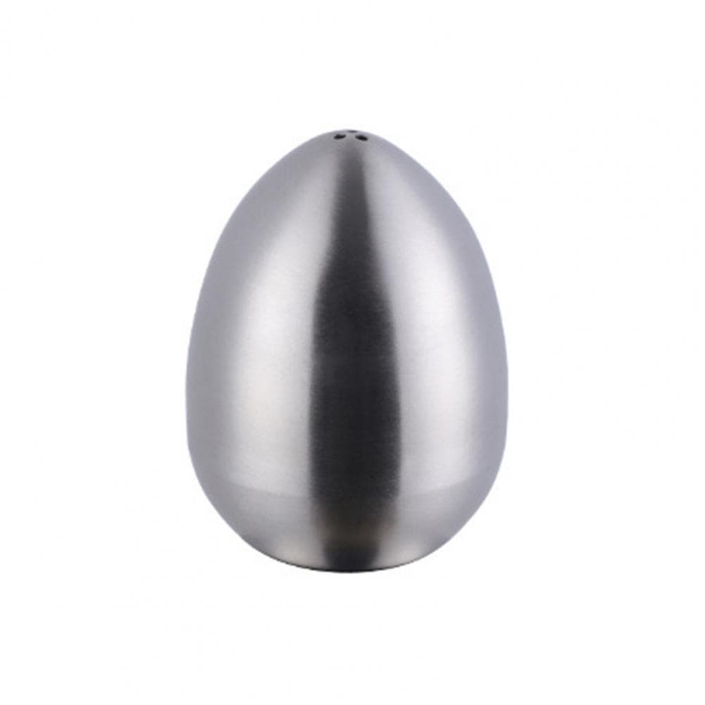 Seasoning Jar Waterproof Easy Refill Stainless Steel Pepper Holder Spice Bottle for Restaurant silver