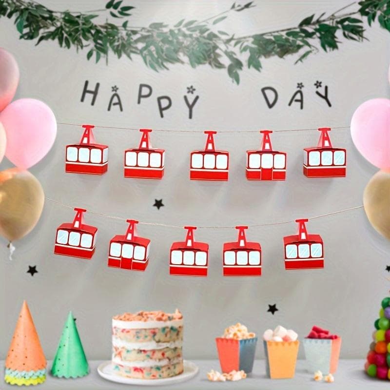 10PCS Birthday Party Fun Blind Box Gift Box Decoration Banner Props Surprise Gift Packaging Box Pack of 10