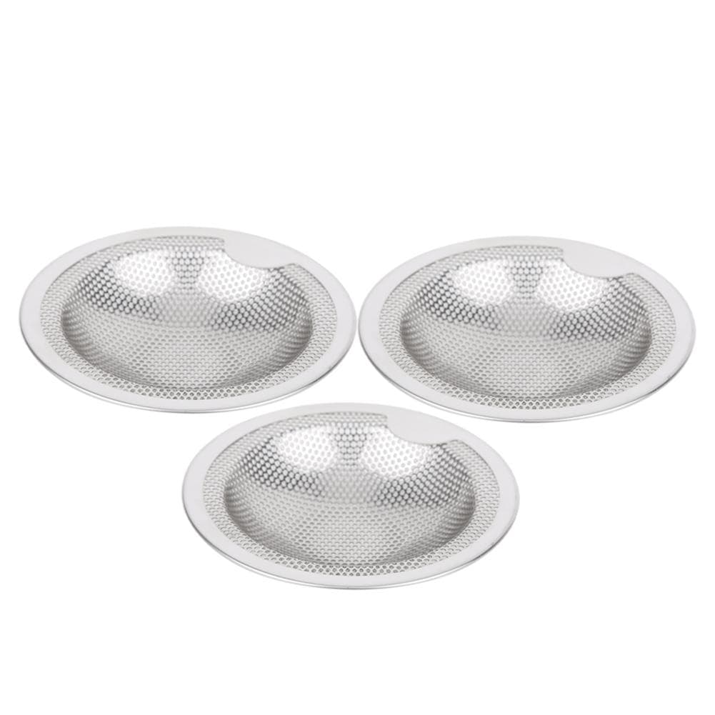 Stainless Steel Sink Strainer Anti‑Clogging Waste Plug Stopper Filter Basket Catcher Kitchen