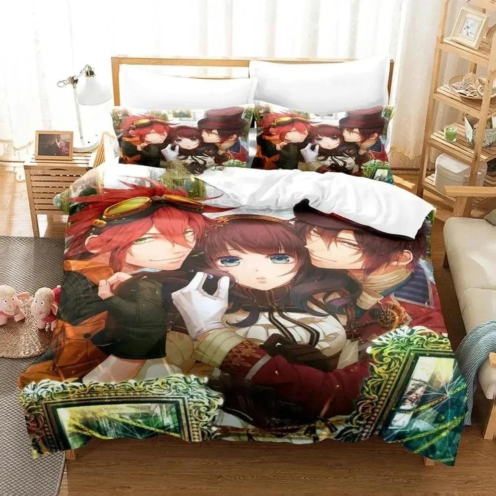 Code Realize Guardian of Rebirth Bedding Set Duvet Cover Bed Set Quilt Cover Pillowcase Comforter king Queen Size Boys Adult 70x133cm 2pcs