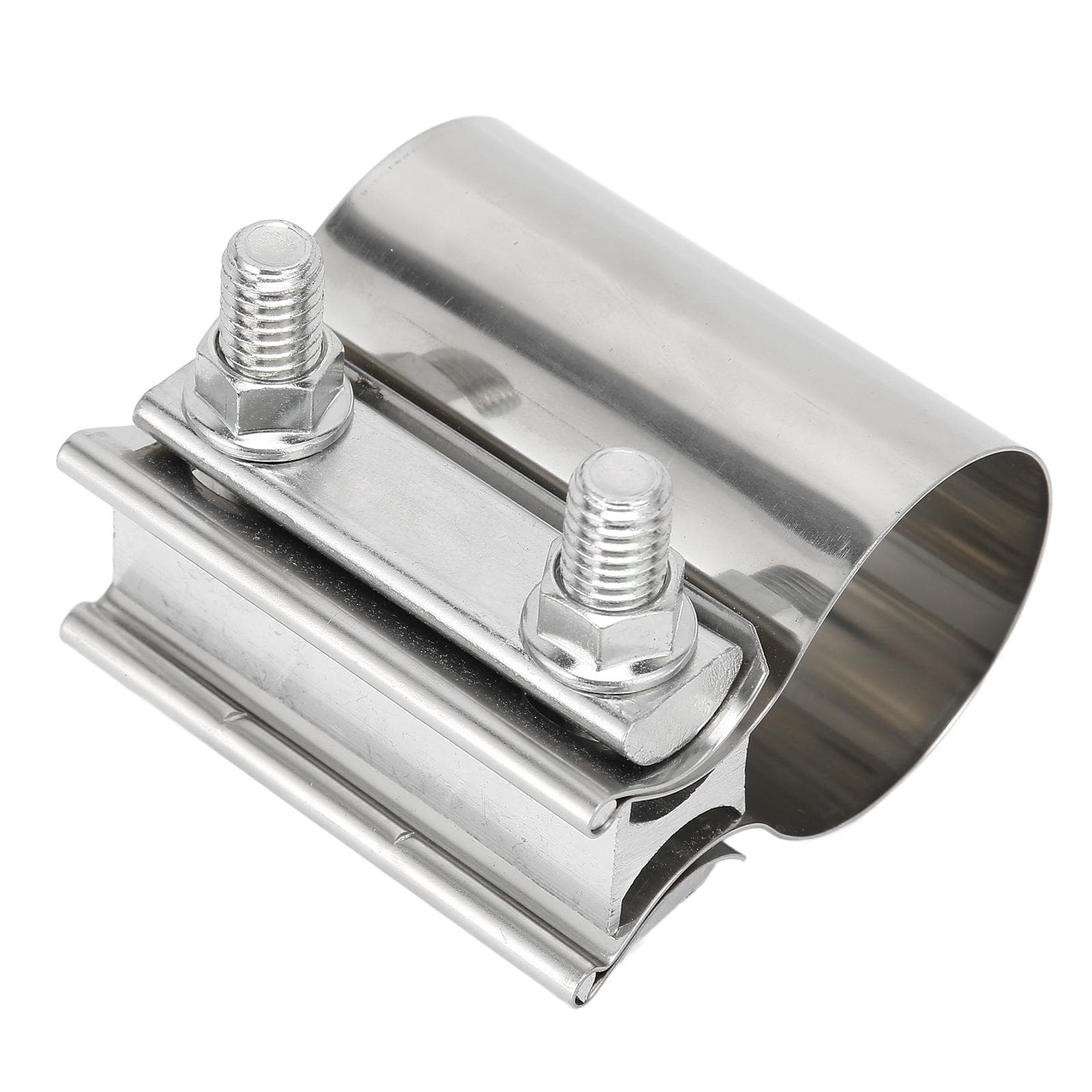 Exhaust Band Clamp Stainless Steel Butt Joint Universal for Mufflers Down Pipes Headers 2in