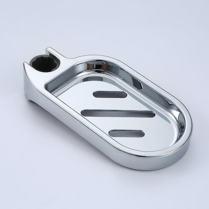 Adjustable Rail Slide Soap Dishes Bathroom Bathtub Shower Soap Holder For 22/24/25mm Hole Diameter Home Gadget 25mm