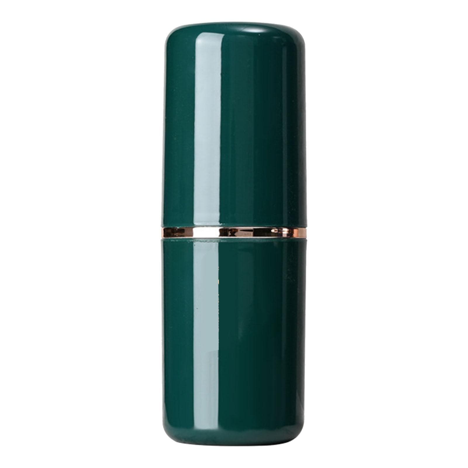 Toothbrush Cup Case Multipurpose Portable Stylish Dustproof Large Capacity Travel Toothbrush Holder green