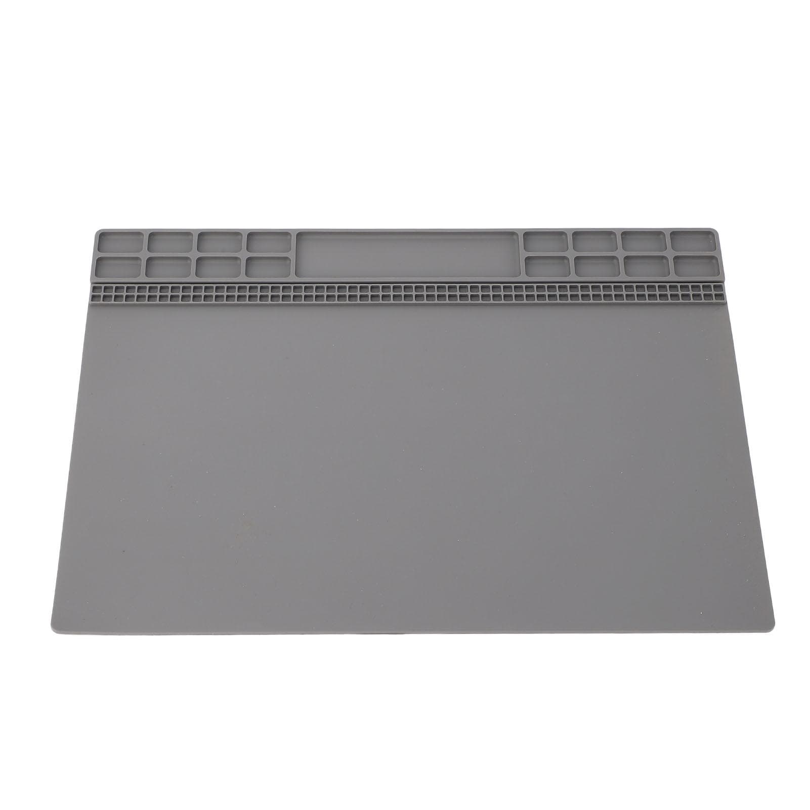 Watch Repair Mat Rubber Soft Watchmaker Screw Position Work Pad Anti Static Slip Proof for gray