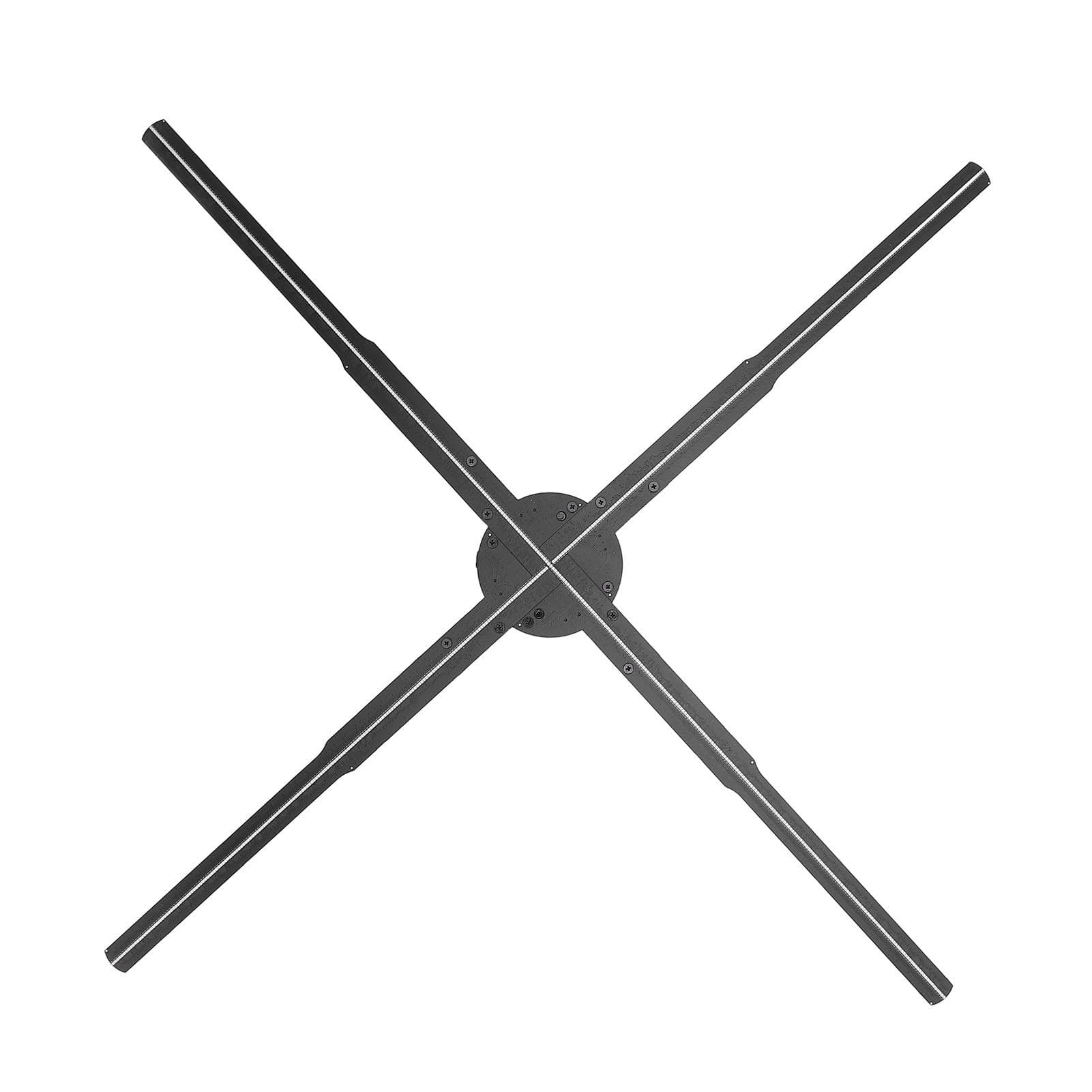 3D Hologram Fan 26 Inch 2000x1536 Remote Control Wireless Screen Casting 768 LED 3D Hologram UK Plug