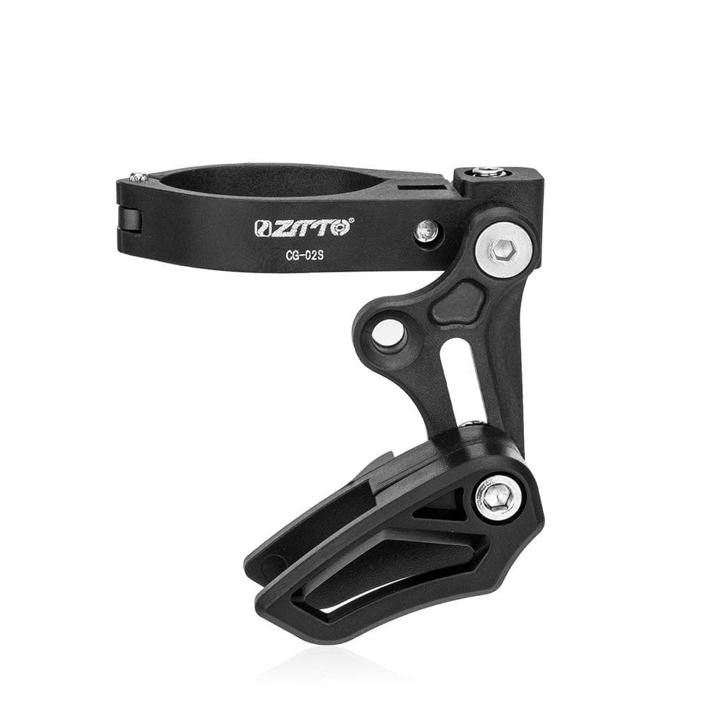 ZTTO MTB Bike Chain Stabilizer Bicycle Chainring Guide Positive Negative Tooth Single Disc black
