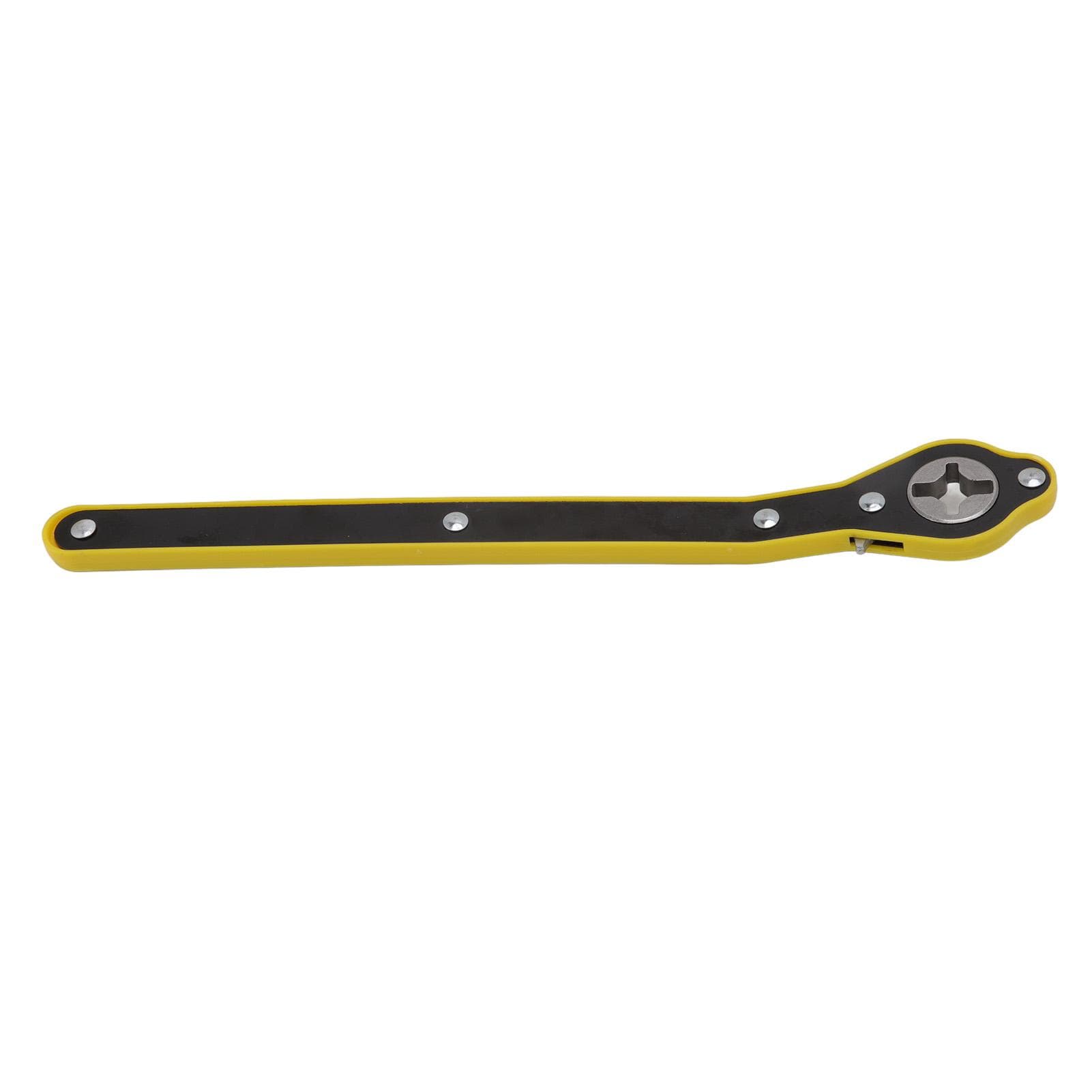 Ratchet Wrench 34cm Long Handle Ergonomic Labor Saving Jack Ratchet Wrench for Wheel Tire Removal