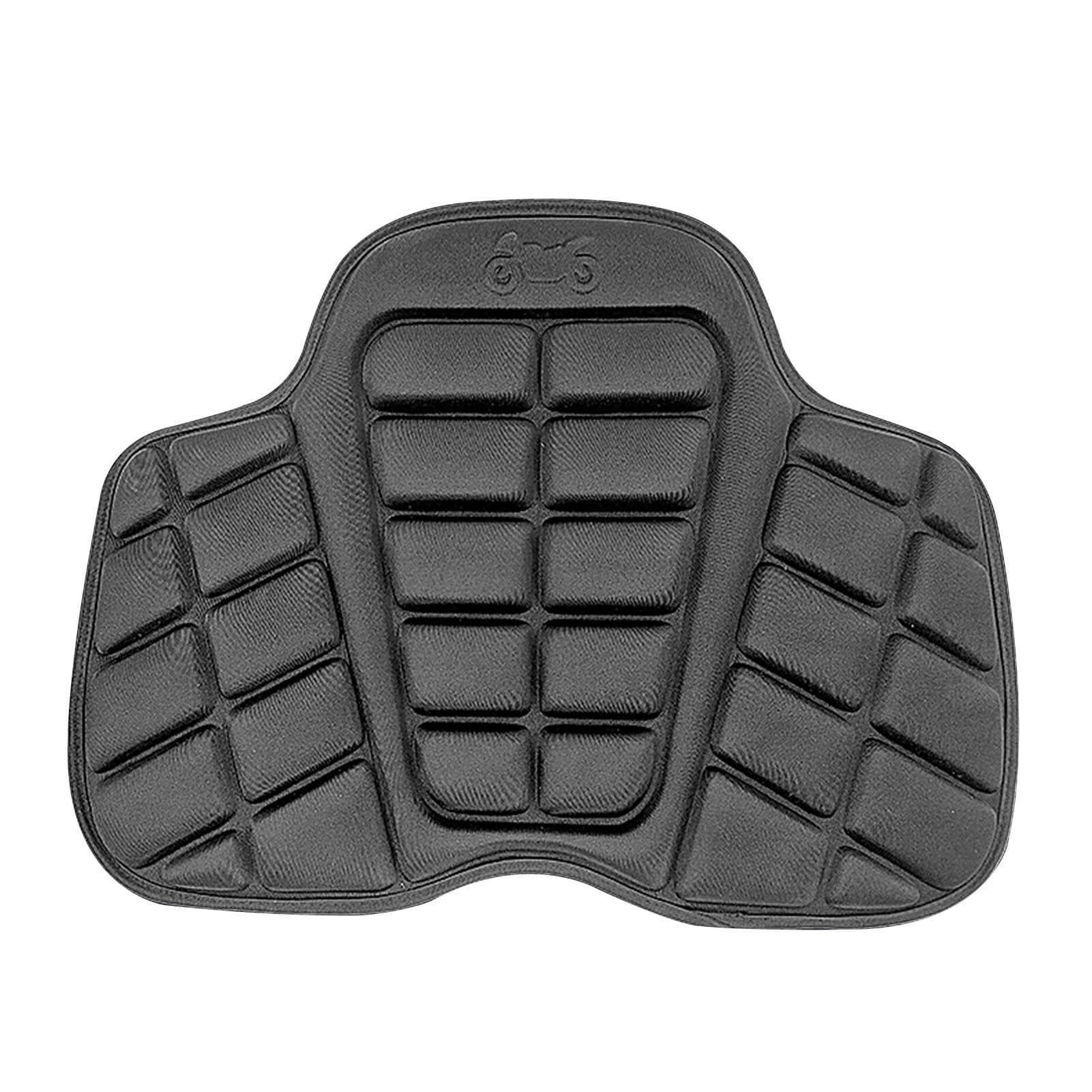 Gel Motorcycle Seat Cushion Motorcycle Decompression Cushion Mesh Breathable Seat Cushion Anti-skid 3D Motorcycle Seat Cushion black
