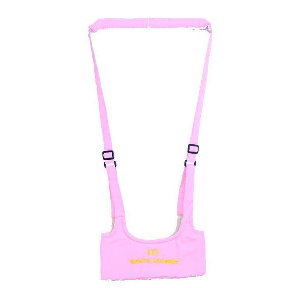 Infant Walking Belt Adjustable Strap Leashes Baby Learning Walking Safety Harness Protection Belt pink