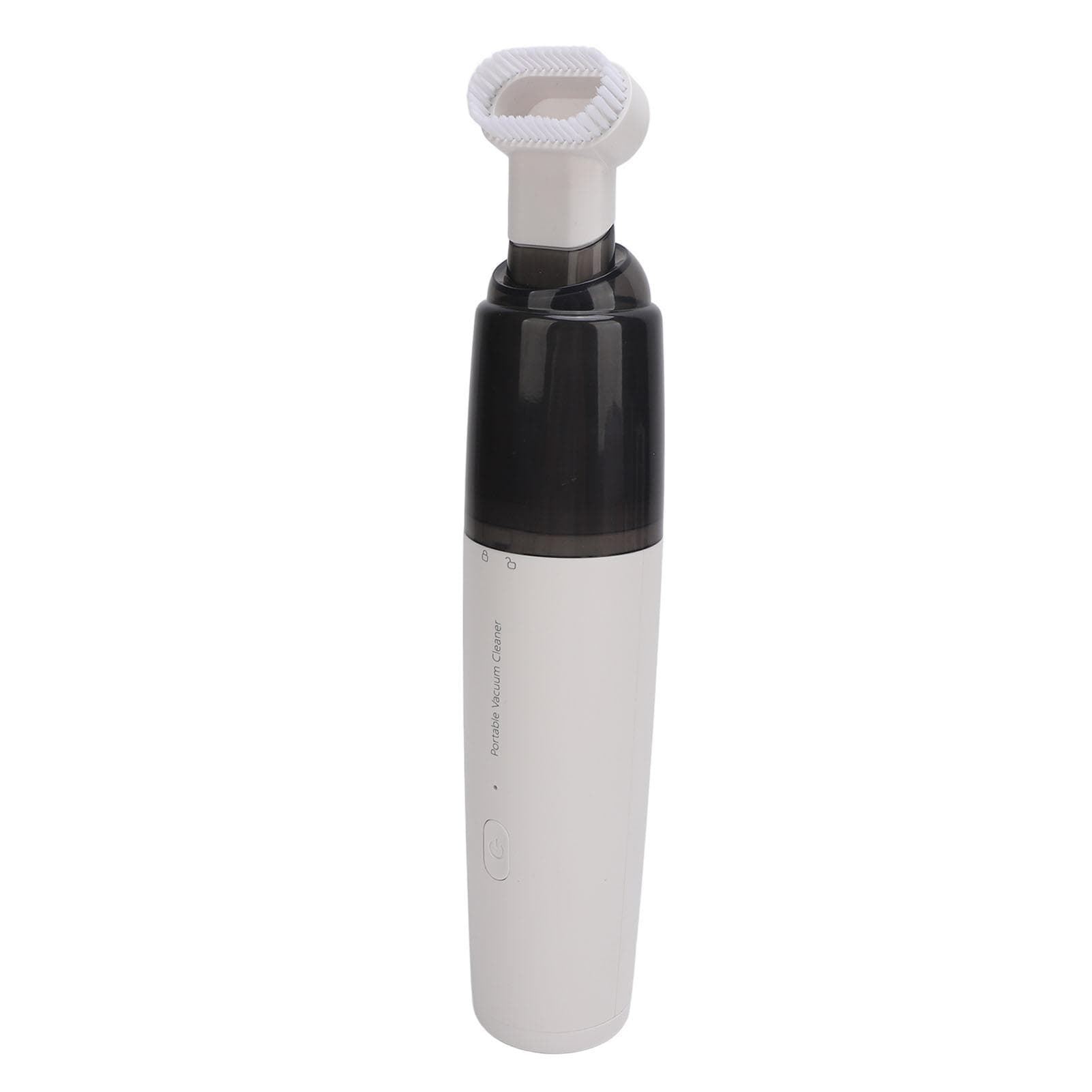 Car Vacuum Cleaner 2 Suction Gears Efficient Filtration High Power Handheld Vacuum Cleaner White