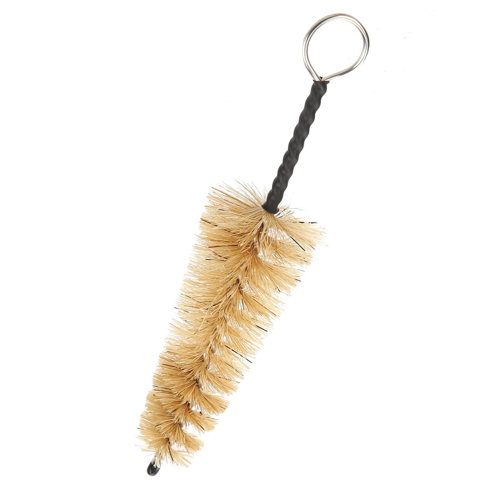 Mouthpiece Brush Long Shank Bristle Clean Scrub for Saxophone Wind Instrument Deashing Tool