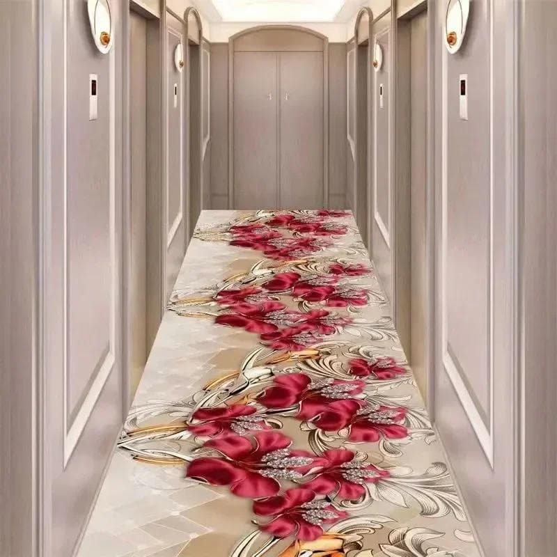 3D Corridor Runner Long Carpets for Hallway Living Room Decoration Home Aisle Floor Mats Modern Luxury Entryway Decor Area Rug 50x200cm
