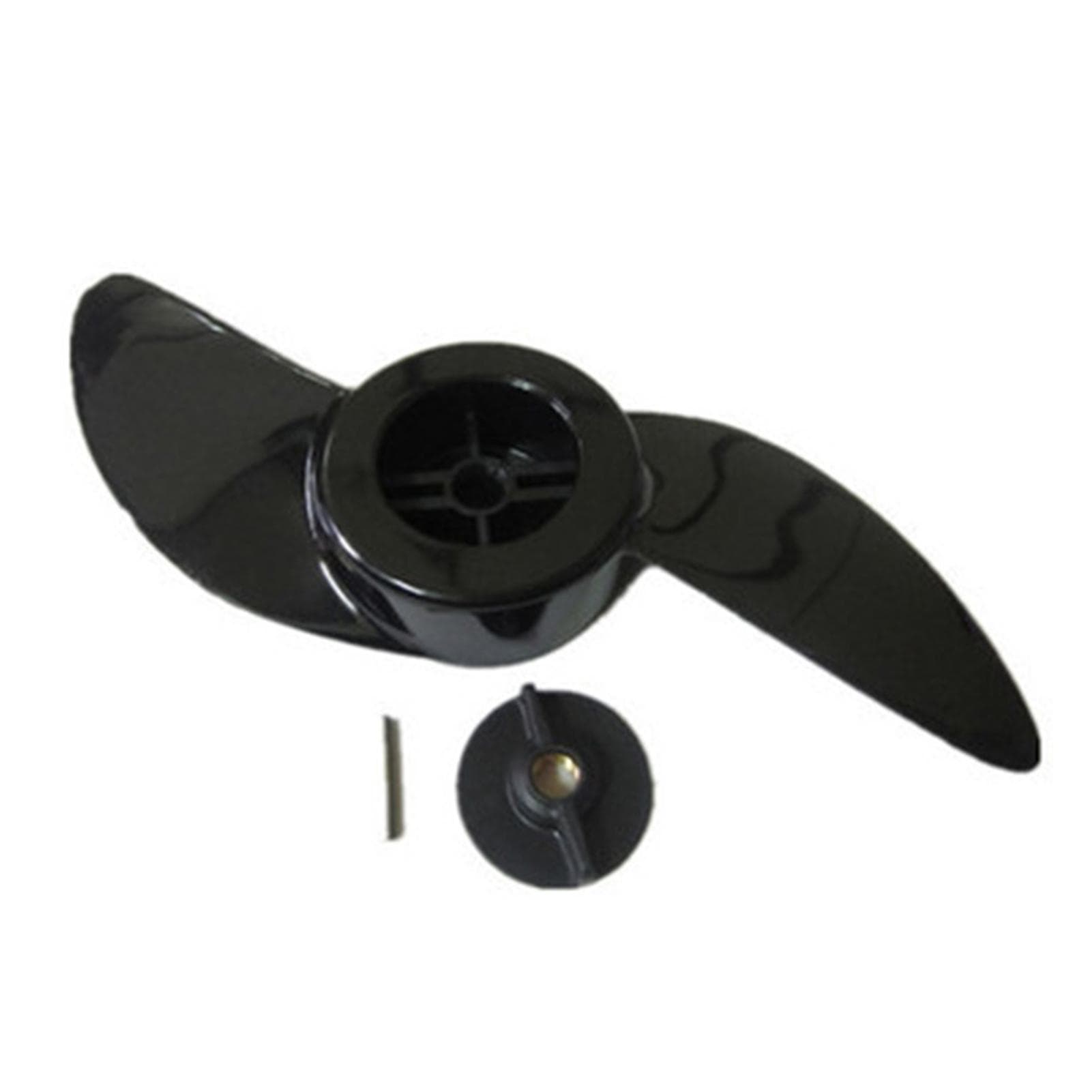 2 Blades Boat Propeller Outboard Motor Propeller Electric Trolling Motor Outboard Propeller for black