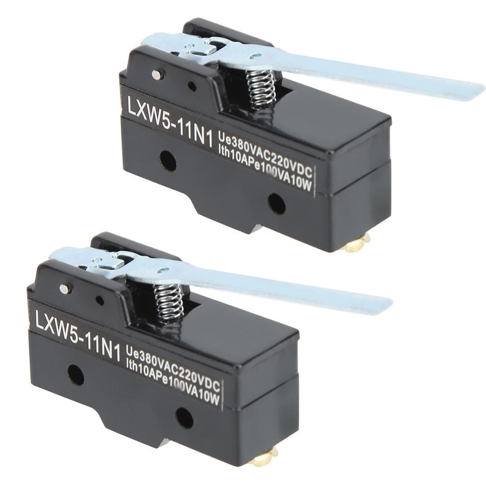 2Pcs Incubator Control System Limit Switch Replacement Farm Hatching Equipment Accessories 220V white