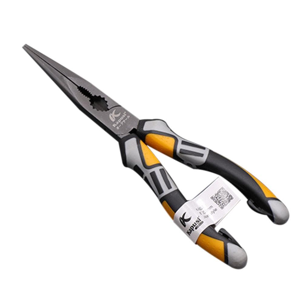 8'' Diagonal Plier Professional Electrician Plier Chrome-Vanadium Steel Wire Cutter Stripping Long-nose plier