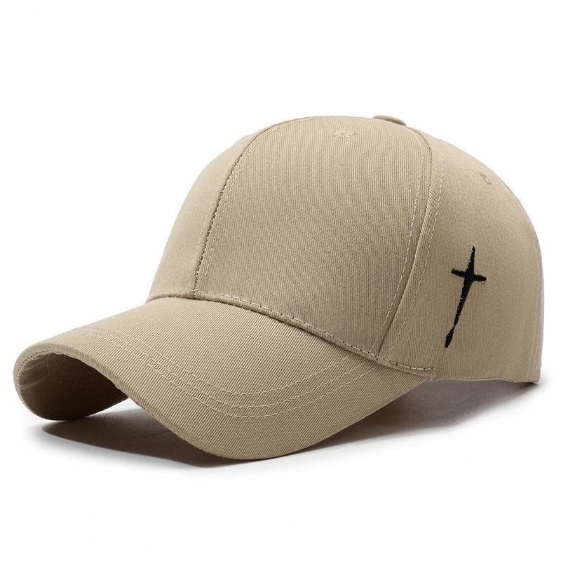 New Spring Style Sports Snapback Hat with Side - embroidered Water Drop and Cross Patterns. It's designed to make the face look beige