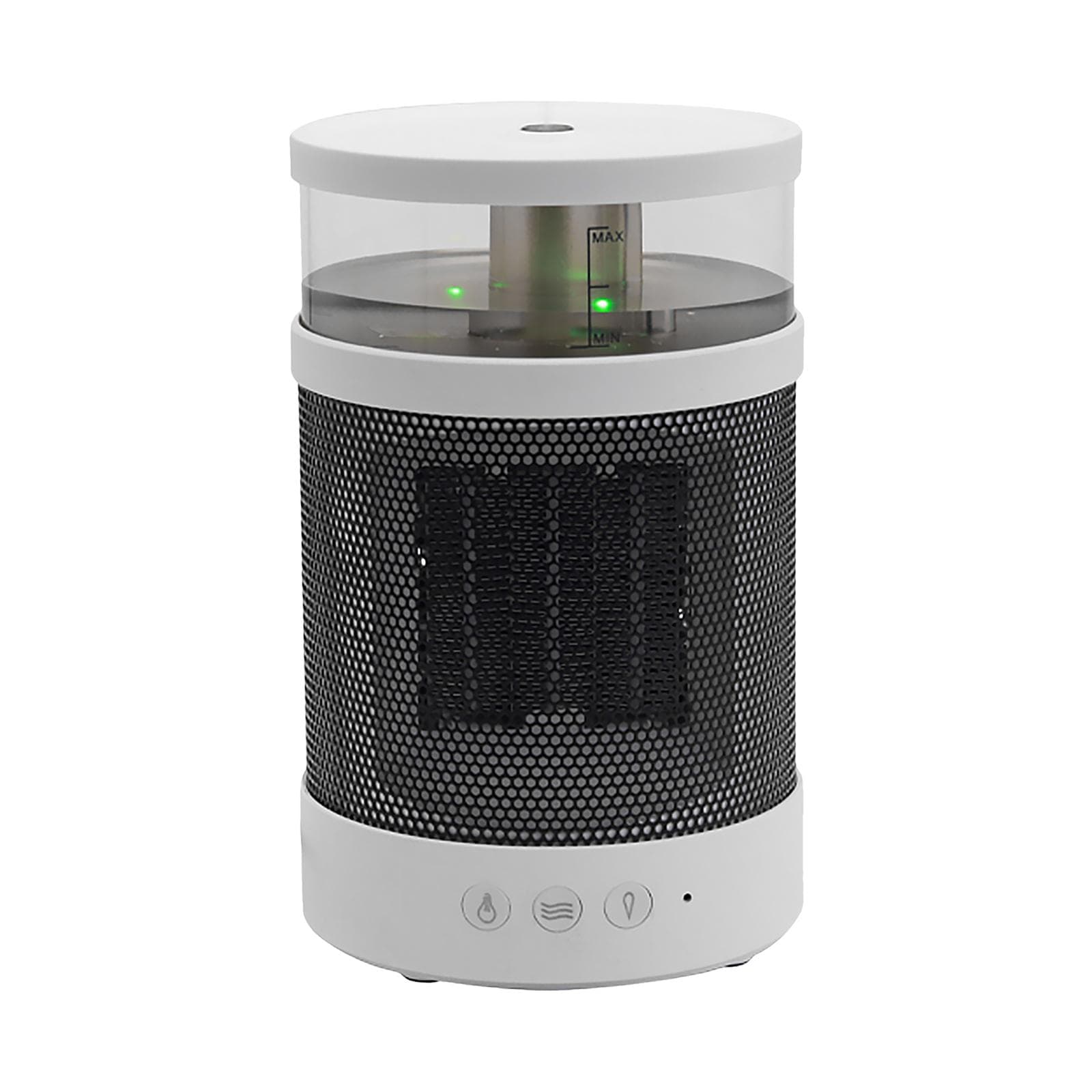 3 In 1 Heater Humidifier Colorful 800W PTC Fast Heater Personal Desk with Tip-Over Protection for Home Office Room US Plug