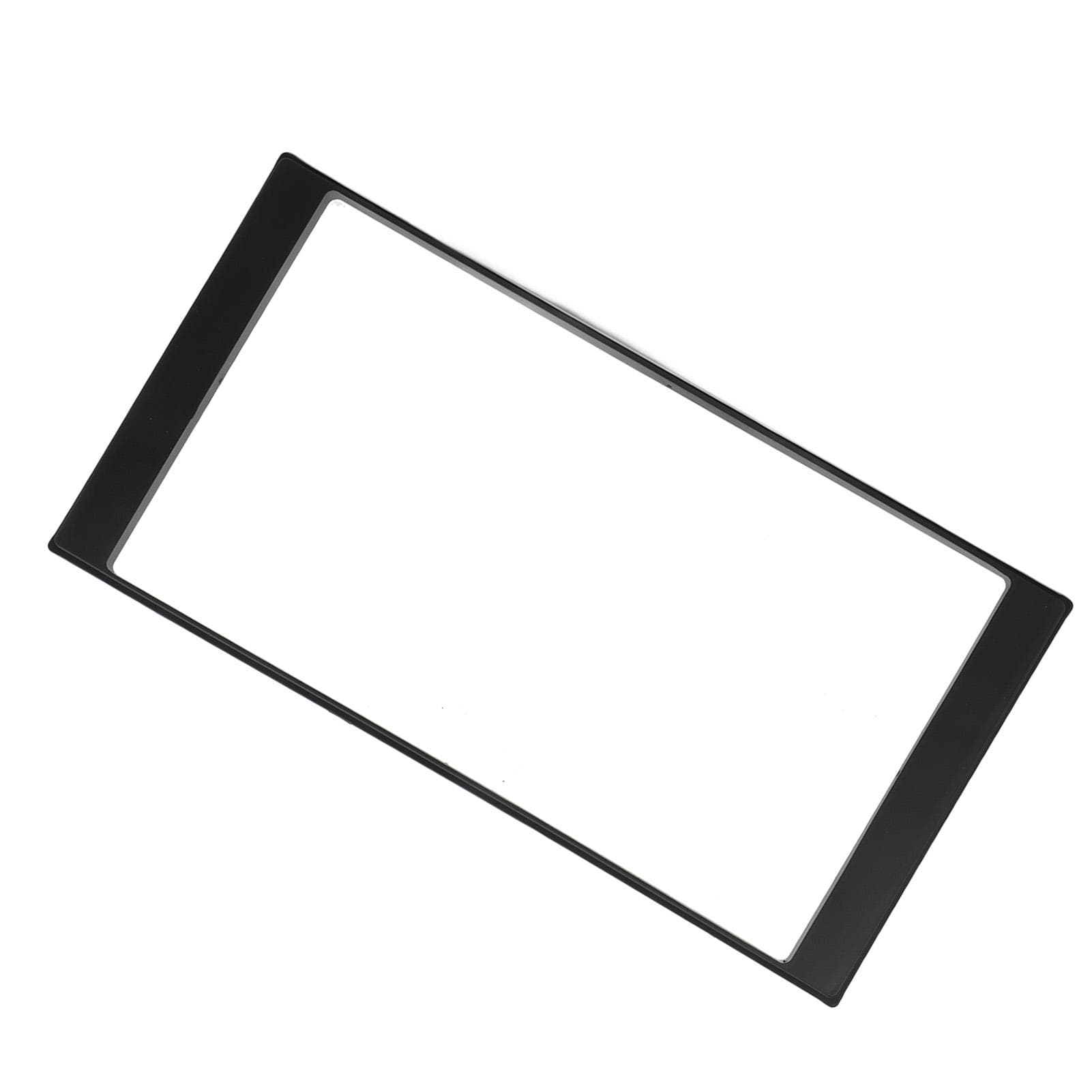 Double Din Car Radio Stereo Fascia Black Player Panel Replacement for NISSAN Livina 20132017