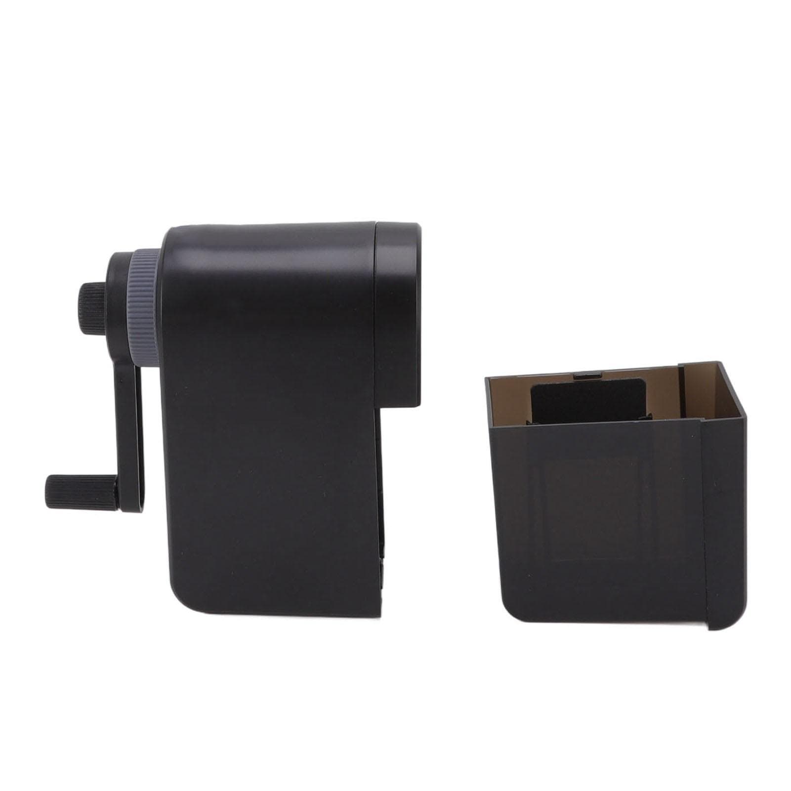 Manual Pencil Sharpener Art Sketch Black Adjustable Pen Tip Automatic Pen Feeding Artist Hand