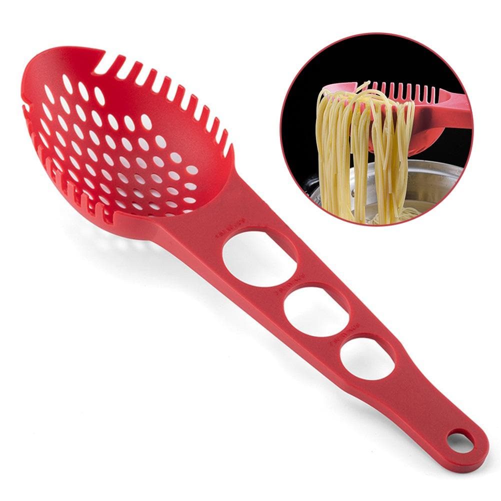 3 In 1 Multifunctional Spaghetti Spoon Claw Spoon Colander Spaghetti Measuring Tool for Kitchen