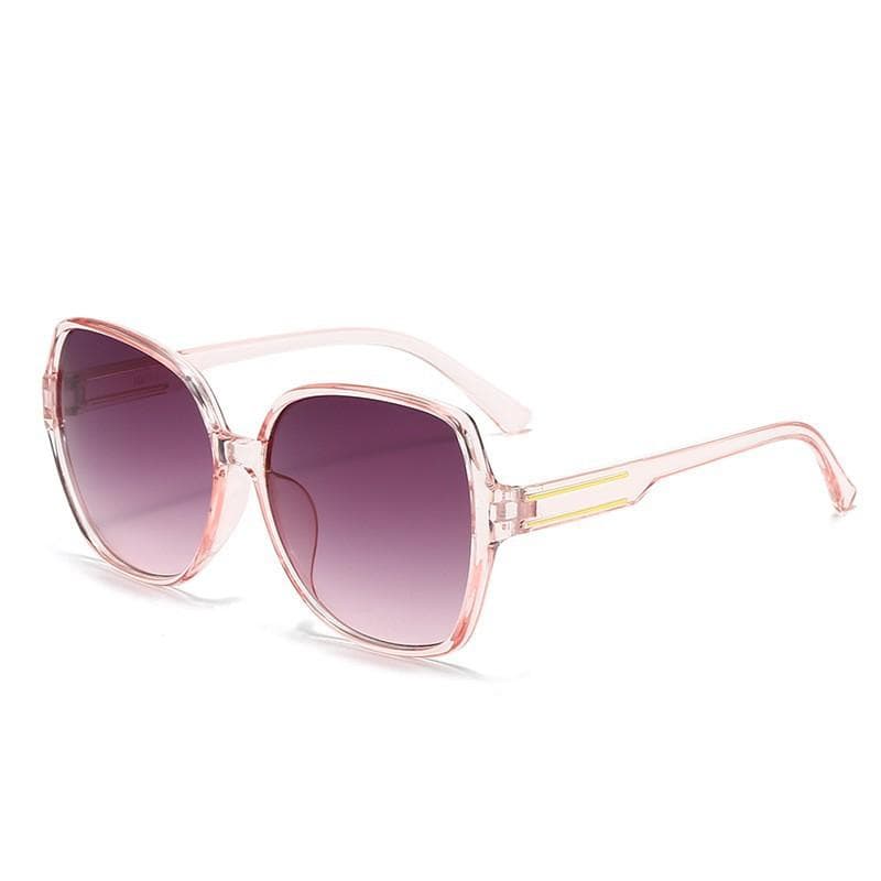 New Fashion Women Sunglasses Retro Large Frame UV400 Protection Trendy Outdoor Holiday Accessories Letter Toad Mirror