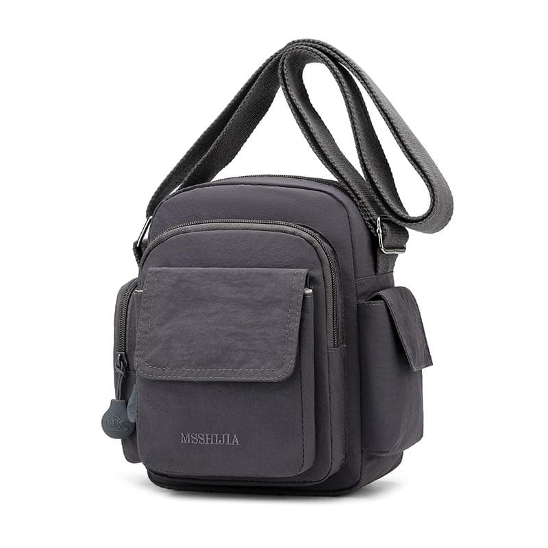 Outdoor Shoulder Bag Women's Multifunctional Crossbody Bag Commuter Mother Bag dark purple