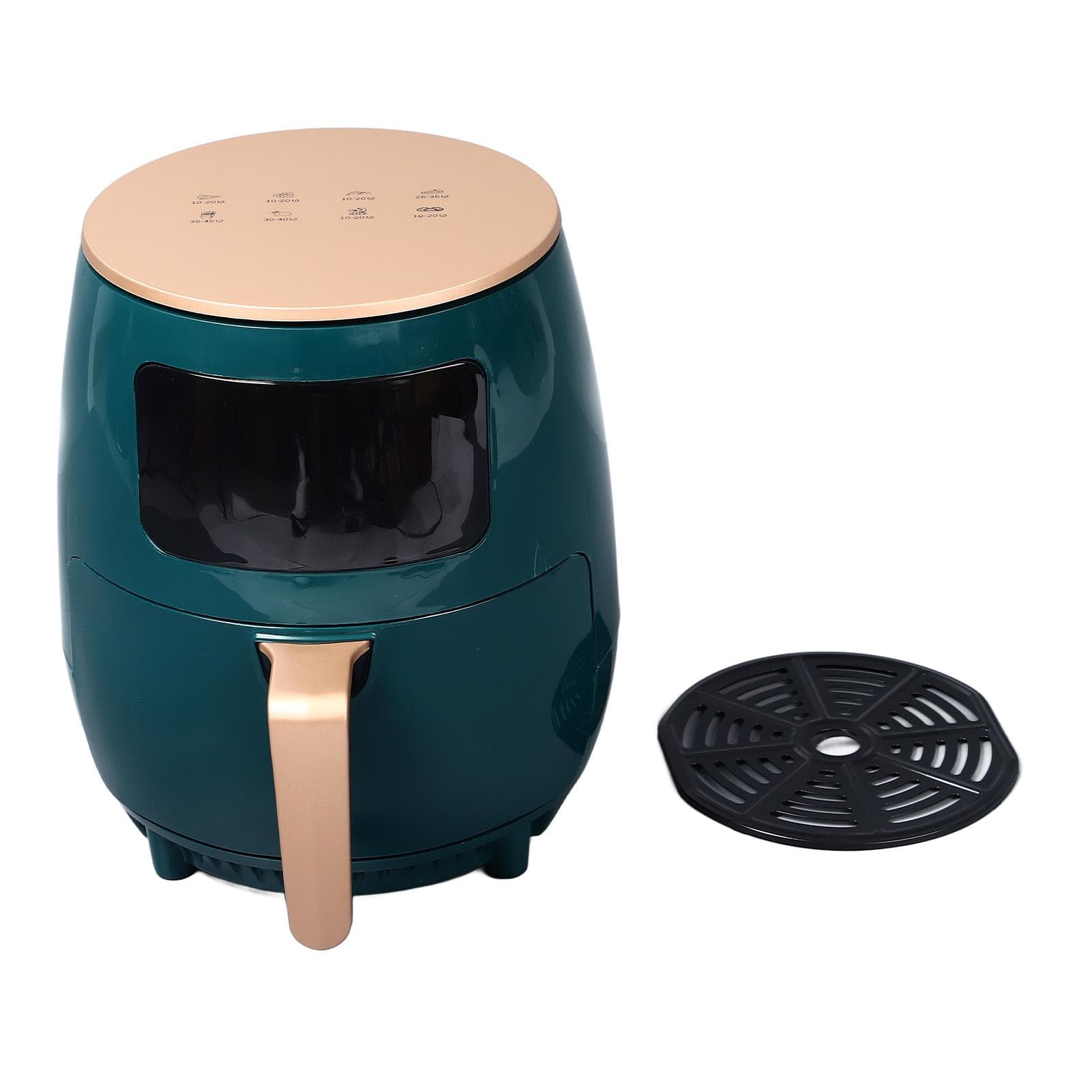 Food Fryer 4.5L Large Capacity Intelligent Touchscreen Oilless Fryer Cooker for French Fry Chicken L
