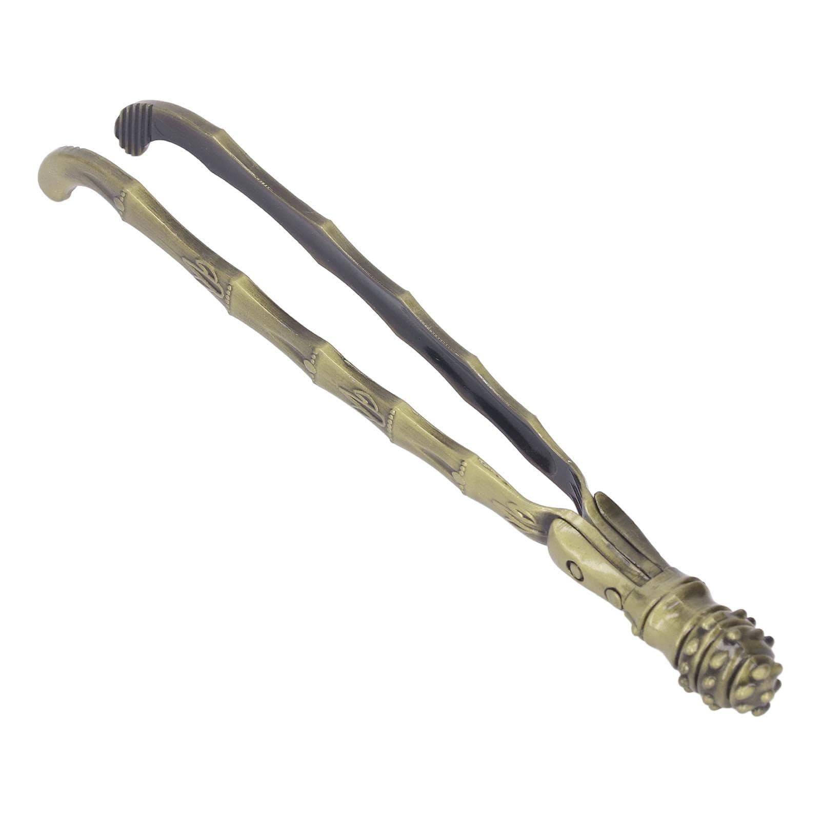 Cup Pick Up Clip Portable Tableware Tweezers Metal Tea Cup Washing Tongs for Household Use Copper bronze