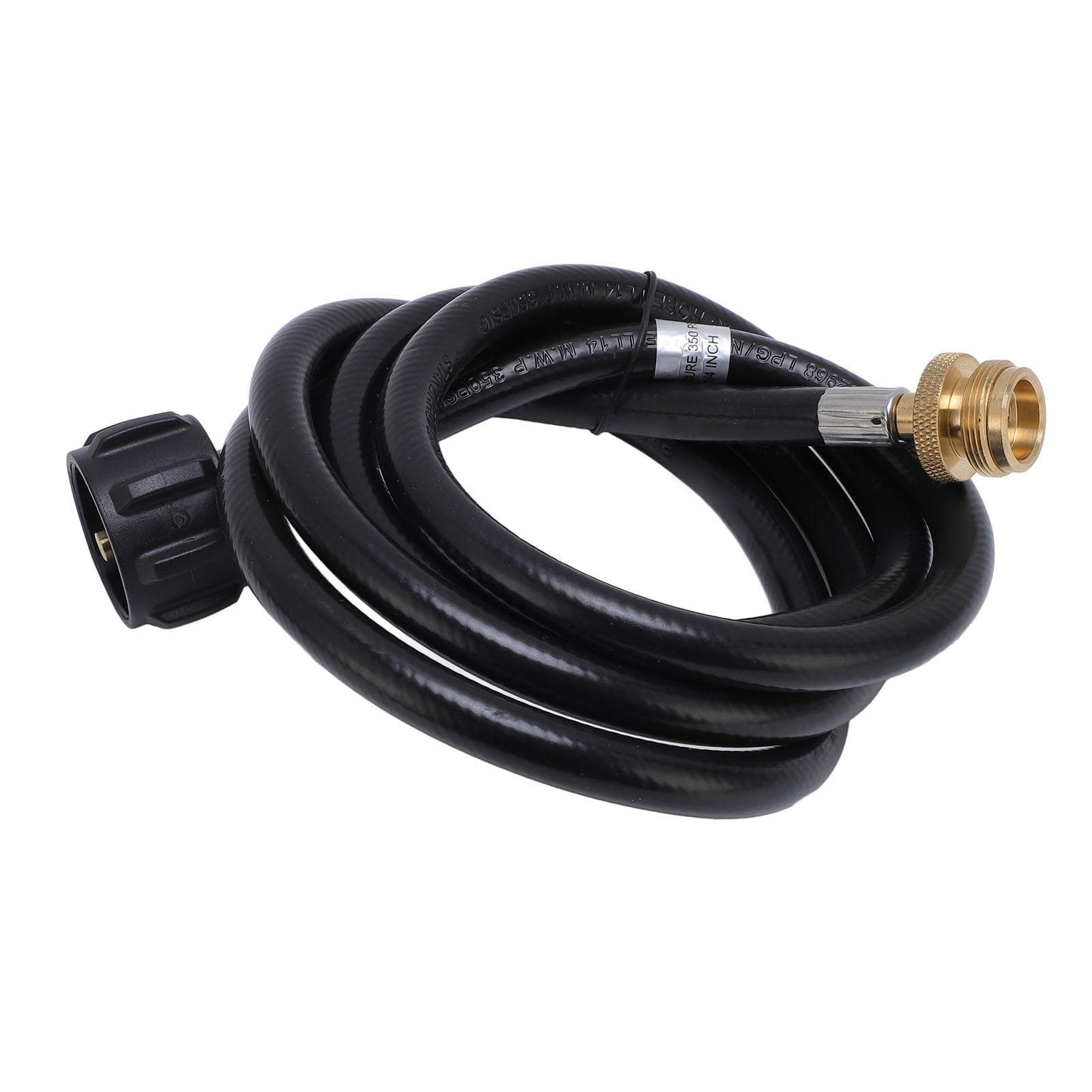 Fuel Gas Extension Hose Replacement for Tank Portable BBQ Grill Stove Heater RV 1lb to 20lb 6ft