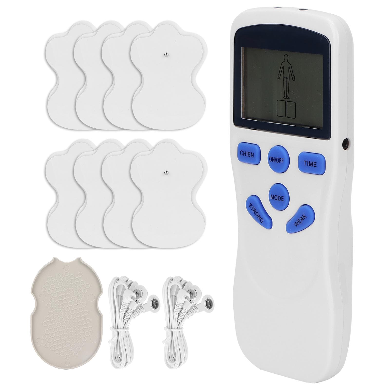Professional Digital Pulse Massager Multifunctional Electric Muscle Stimulator Machine