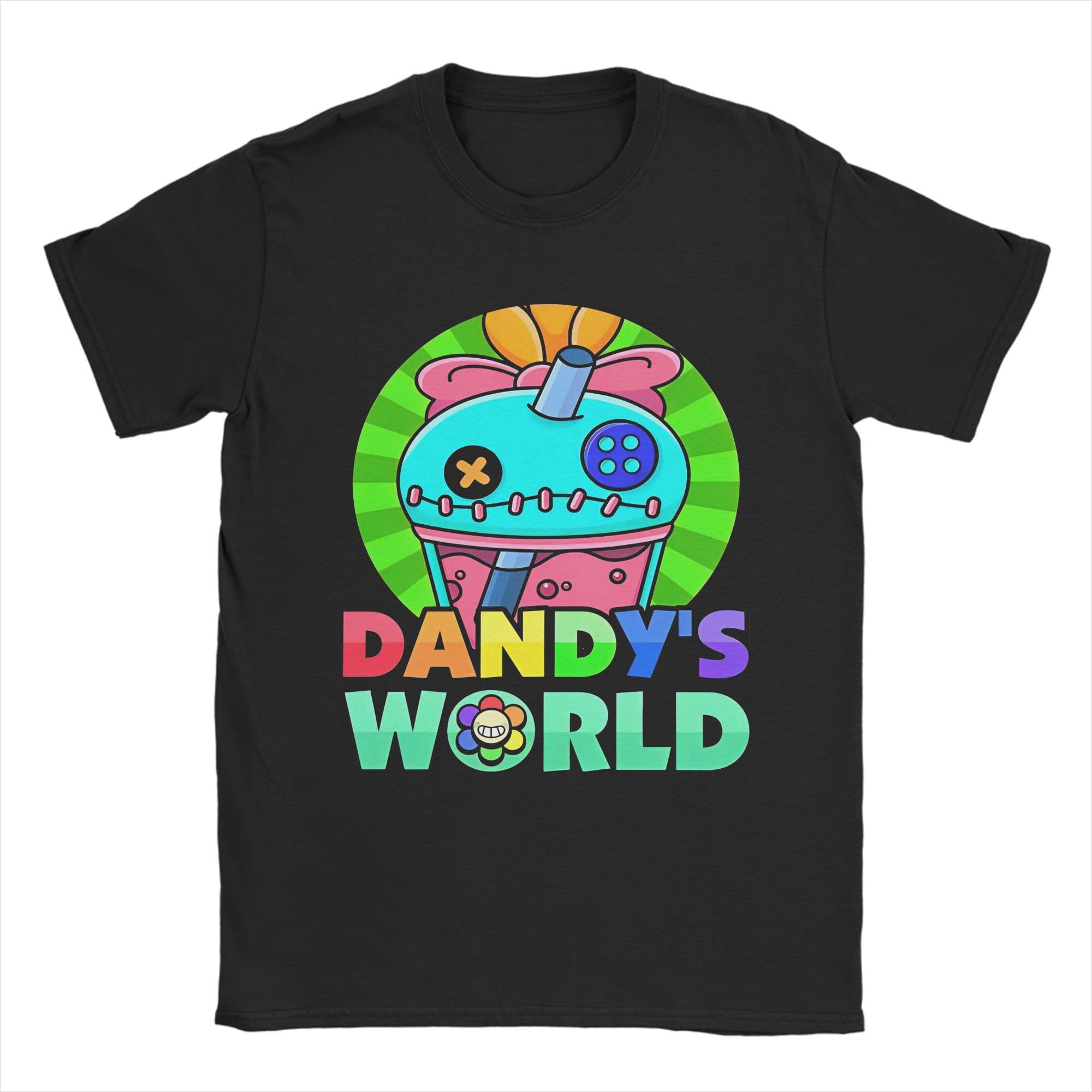 Streetwear Dandys World Cosmo Cartoon Tshirts Men's Crewneck Short Sleeve Clothing Cotton Summer TopsTops XXL