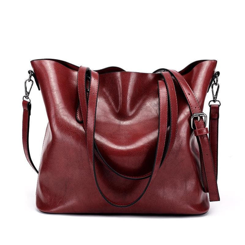 Shoulder Bags Women Famous Brand Luxury Handbags Designer Shoulder Crossbody Bag Soft Leather Handbag Vintage Tote burgundy