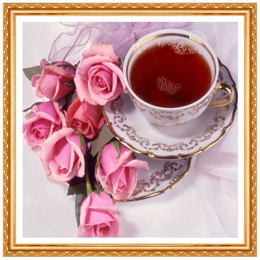 Full Round Diamond,3d Diy Diamond Painting,diamand Painting Coffee Cup,diamond Embroidery Diy 30x30CM