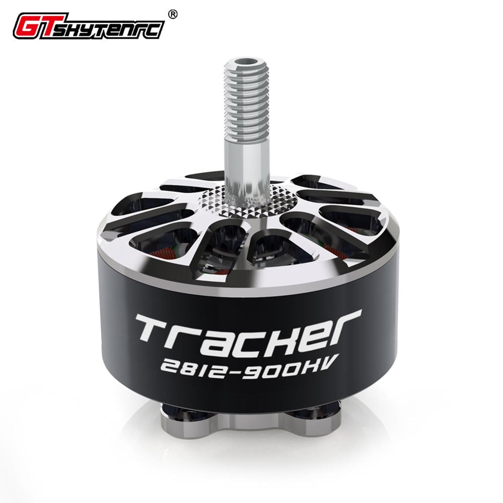 GTSKYTENRC Tracker 2812 900KV 4S-6S Brushless Motor for Mark4 APEX FPV Freestyle 7inch 8inch Long 1 PC black