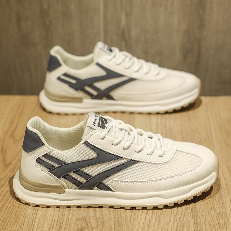 Sneakers Office Casual Men's Mesh Shoes Breathable Large Size Soft Sole Sports Running Shoes New Fashion Men's Casual Shoes 44