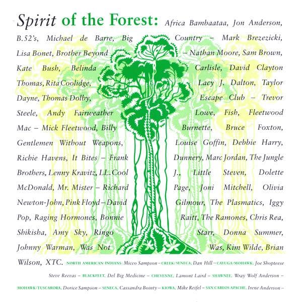 12inch Record SPIRIT OF THE FOREST - Spirit Of The Forest 096551 Virgin 1989 US Pop Used