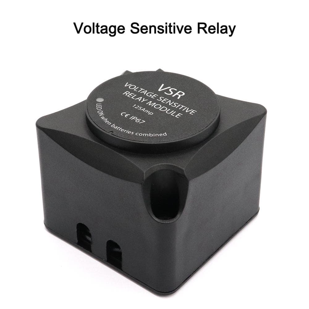 Voltage Sensitive Relay Automatic Charging Relay 125A Dual Battery Isolator (VSR)