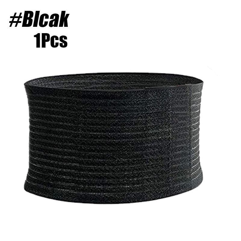 1Pcs Umbilical Hernia Belt Brace Abdominal Hernia Binder for Belly Button Navel Hernia Support,Helps Relieve Pain -for Ventral M black