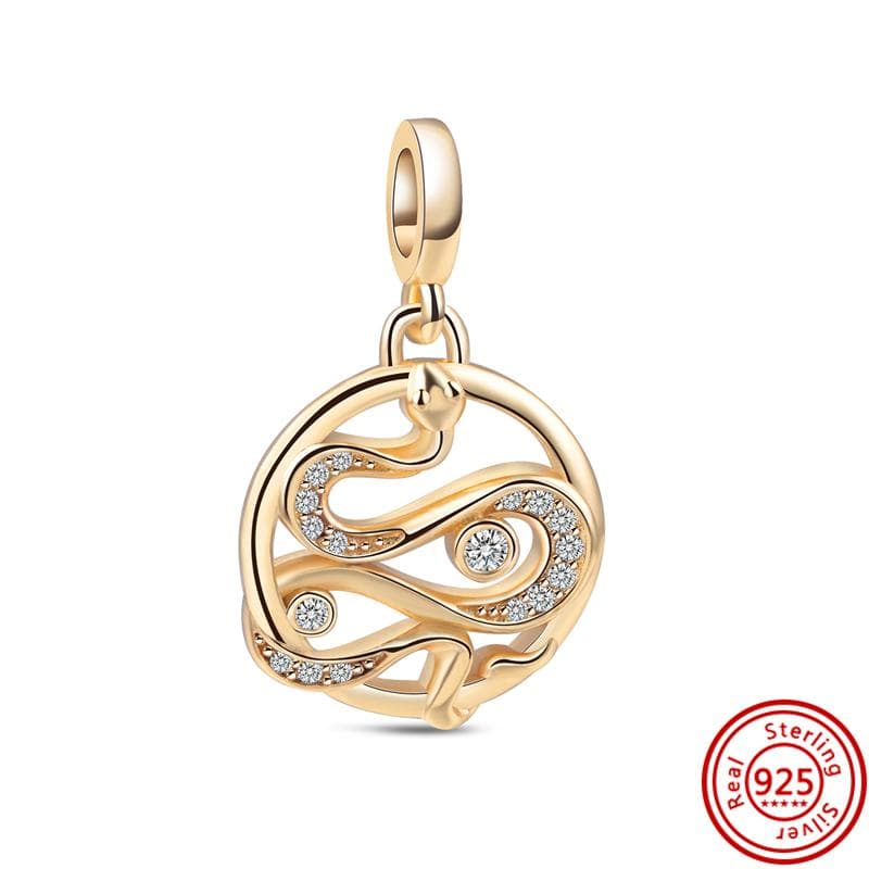 S925 Silver ME Mini Series Charms Dangle Double Link Styling Fit Original Me Bracelet DIY Beads Women Jewelry Pendants