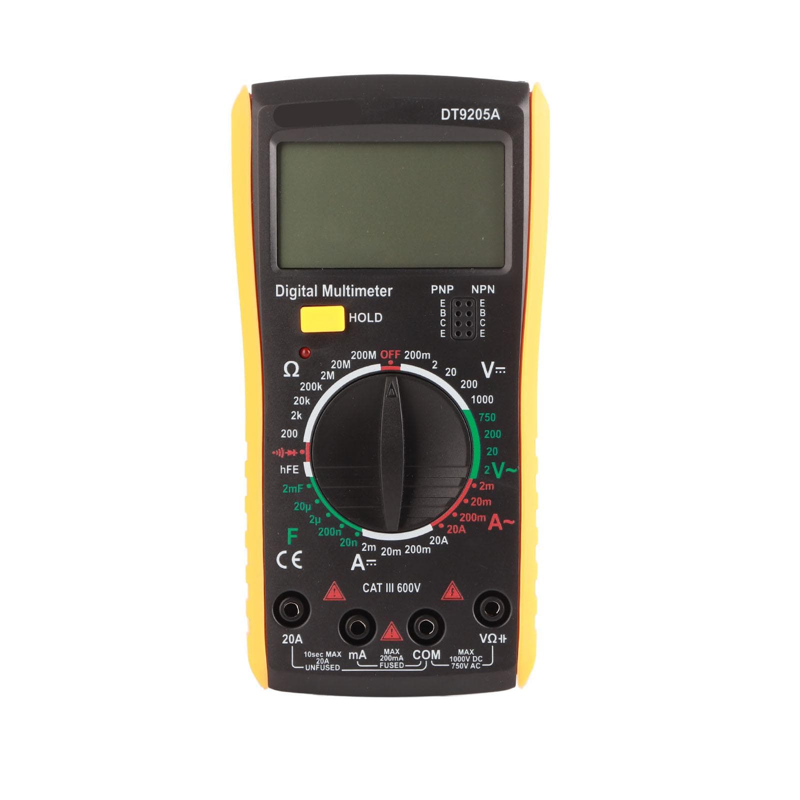 DT?9205A Multimeter Tester Digital Multimeter Hand Held LCD Multimeter