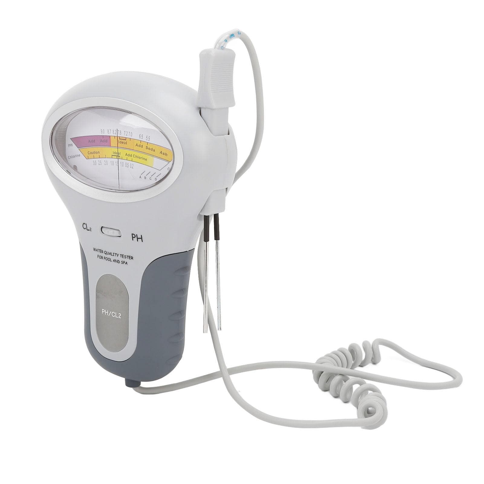 PH CL2 Level Water Quality Tester Professional Portable Chlorine PH Meter for Swimming Pool Spa