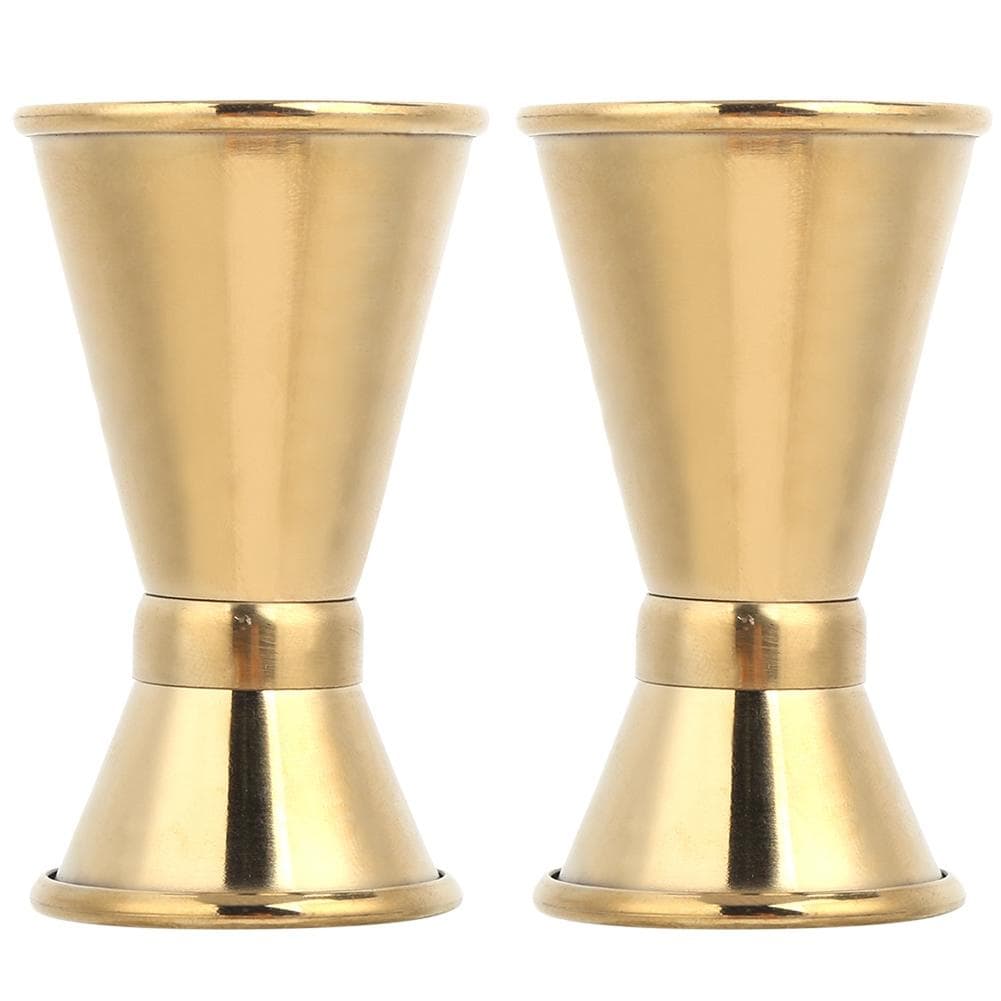 Stainless Steel Measuring Cup Wine Glass Ounce Cup Cocktail Jigger Drink Liquid Measuring ToolsL