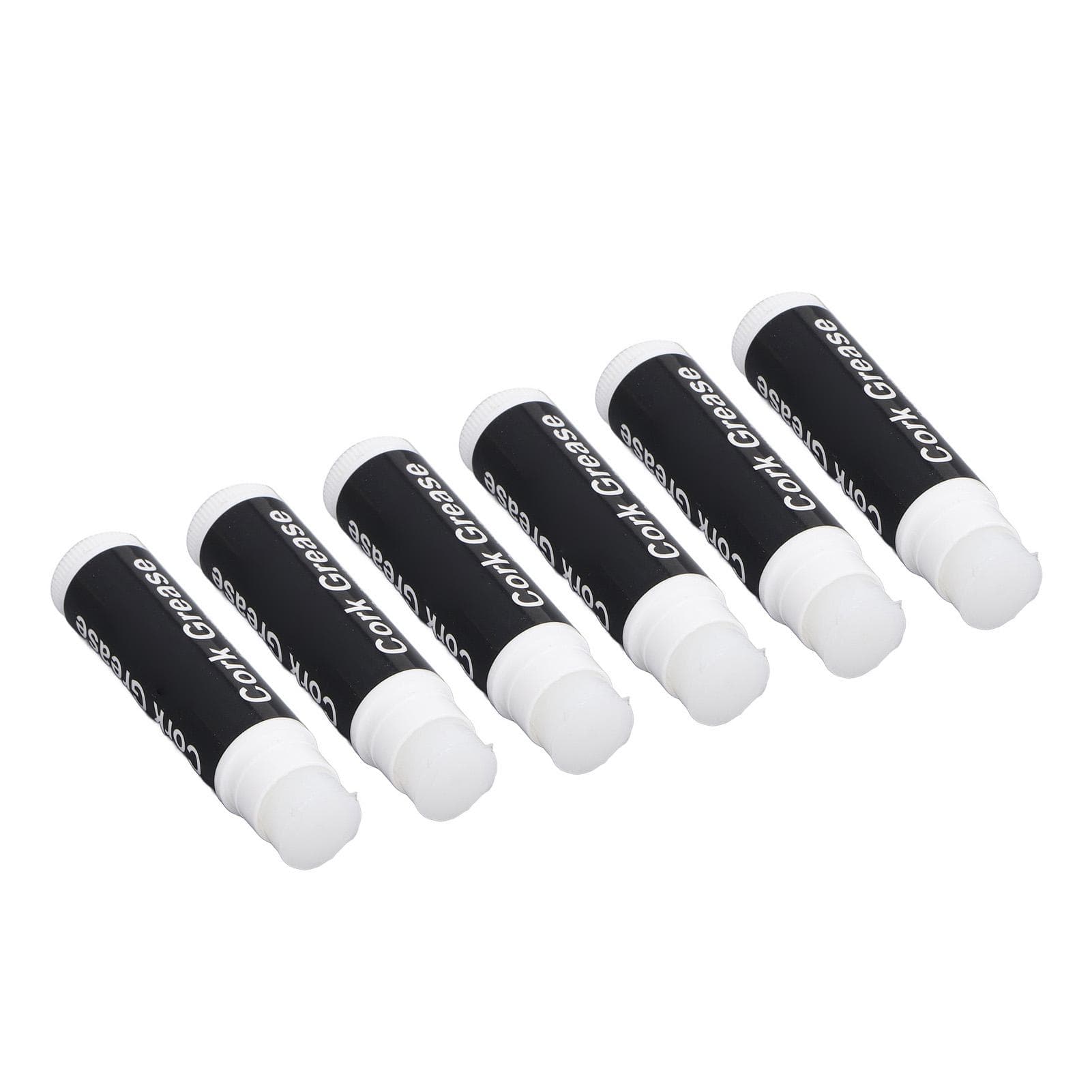 6Pcs Cork Grease Clarinet Saxophone Flute Lubricant Tube Cleaning Care Woodwind Instrument