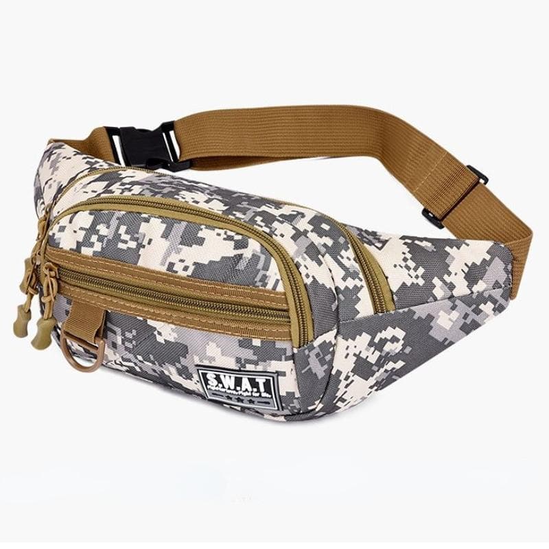 Large-capacity Waterproof Diagonal Bag, Outdoor Waist Bag, Durable Mobile Phone Bag, Cash Register Bag One Size