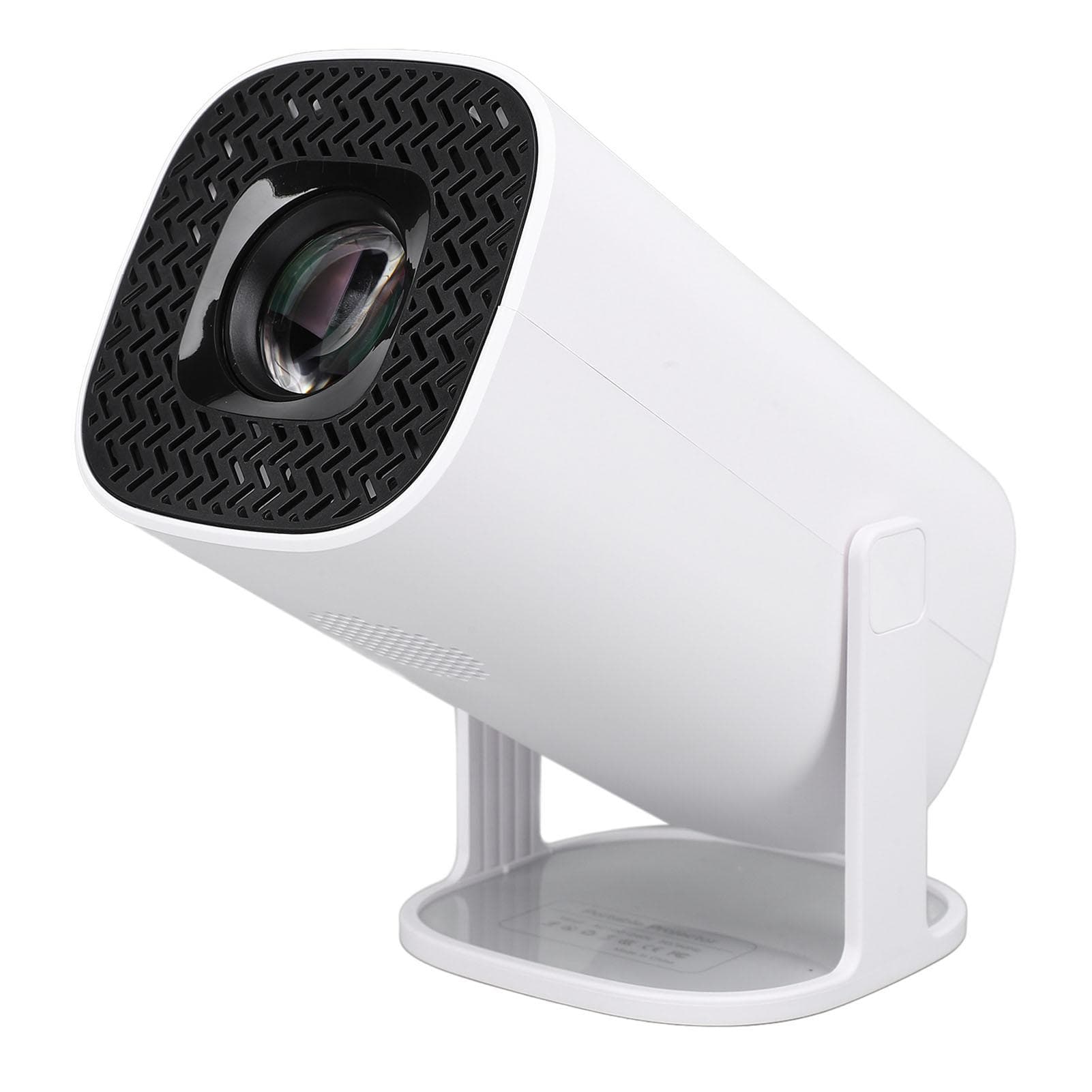 P30 Small Projector 1080P FHP 4K for Android 11 WiFi6 BT5.4 180 Degree Rotation for Mobile Phone TV US Plug